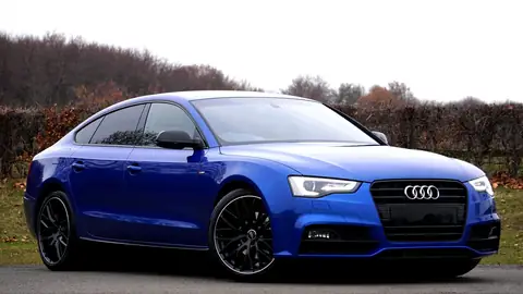 Audi A5 Sportback Black Edition hire in London